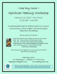 Spiritual Healing Workshop Spiritual Healing Workshop