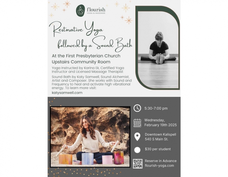 Restorative Yoga & Sound Bath Restorative Yoga & Sound Bath