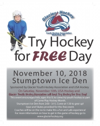 Try Hockey For Free Try Hockey For Free