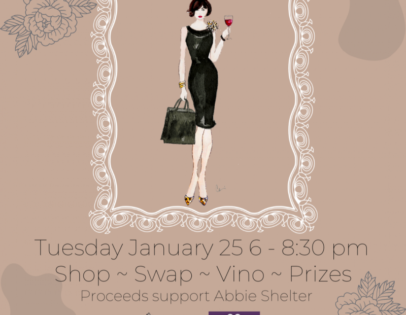 Vino & Vogue Accessory Swap at Waters Edge Winery!