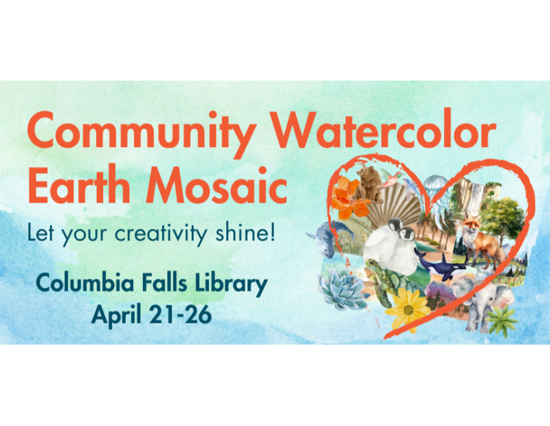Community Watercolor Earth Mosaic Community Watercolor Earth Mosaic