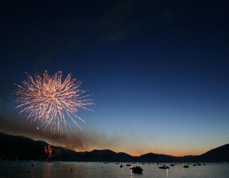 4th of July Festivities & Fireworks over Whitefish Lake 4th of July Festivities & Fireworks over Whitefish Lake