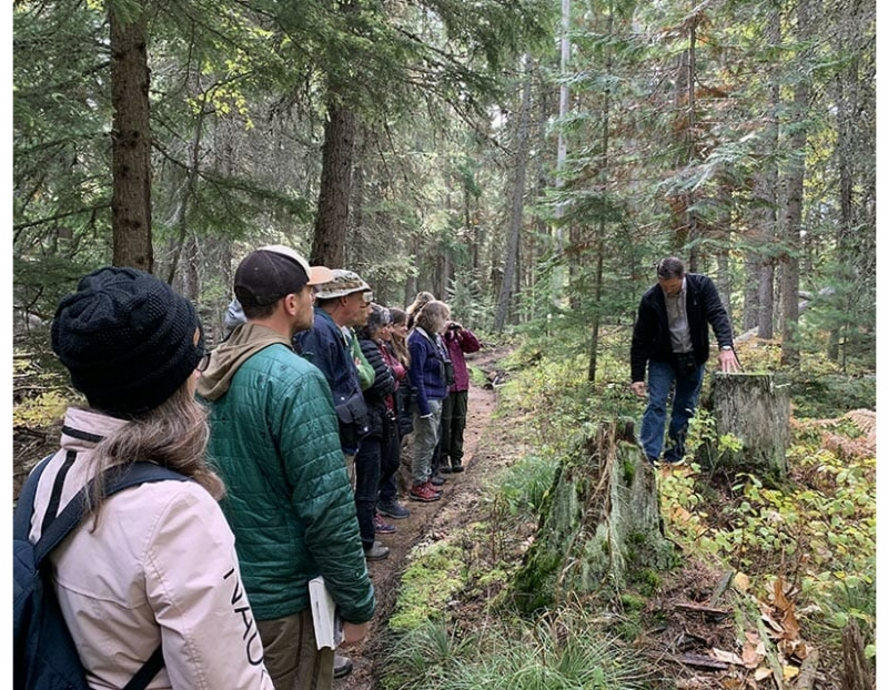 Reading the Forest Landscape Guided Educational Hike