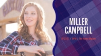 Live Music- Miller Campbell Live Music- Miller Campbell