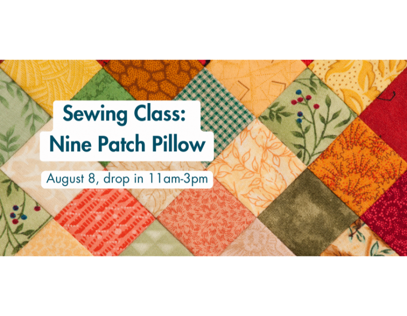 Sewing Class: Nine Patch Pillow Sewing Class: Nine Patch Pillow