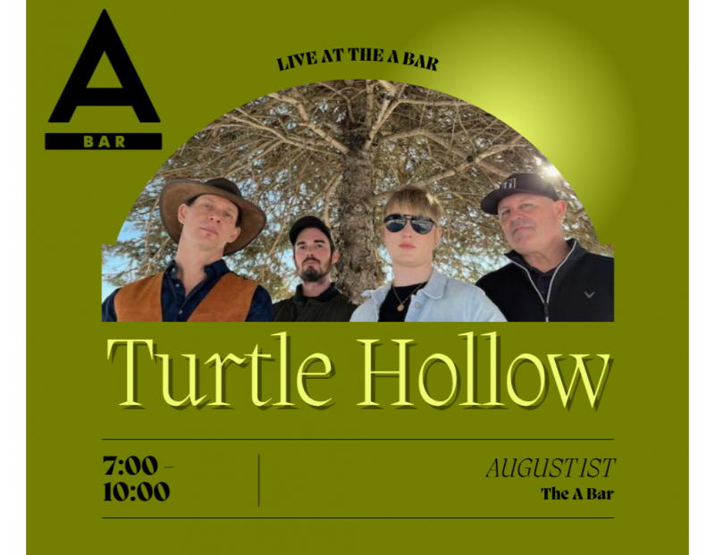 Live music at the A Bar with Turtle Hollow Live music at the A Bar with Turtle Hollow