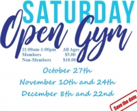 Saturday Open Gym Saturday Open Gym