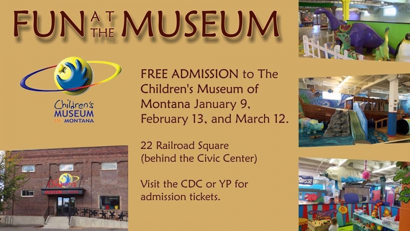 Free Admission To Children S Museum 03 12 2020 Great Falls Children S Museum Of Montana Special Events Event Great Falls Events