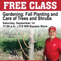 Gardening: Fall Planting and Care of Trees and Shrubs Gardening: Fall Planting and Care of Trees and Shrubs