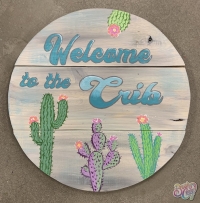 Welcome to the Crib Sign Painting Class Welcome to the Crib Sign Painting Class