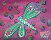 Dragonfly Dizzy Paint Class Dragonfly Dizzy Paint Class