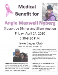 Angie Nyberg Benefit for Medical Expenses Angie Nyberg Benefit for Medical Expenses