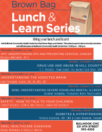 Brown Bag Lunch & Learn Brown Bag Lunch & Learn