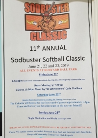 Sodbuster Softball Classic Sodbuster Softball Classic