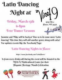 Latin Dancing Night at Vine 19 Latin Dancing Night at Vine 19