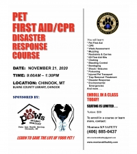 Pet First Aid, CPR and Disaster Response Pet First Aid, CPR and Disaster Response