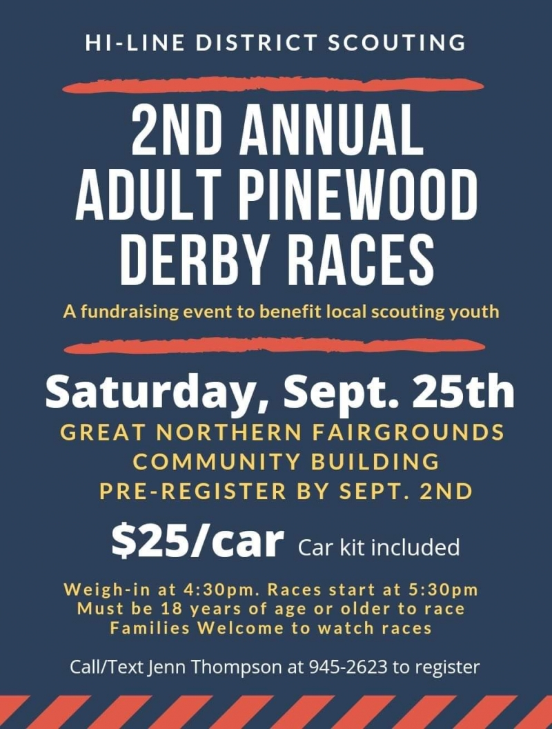 Adult Pinewood Derby Races