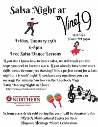 Salsa Night at Vine 19 Salsa Night at Vine 19