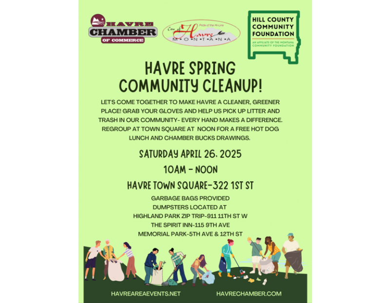 Havre Spring Community Cleanup Havre Spring Community Cleanup