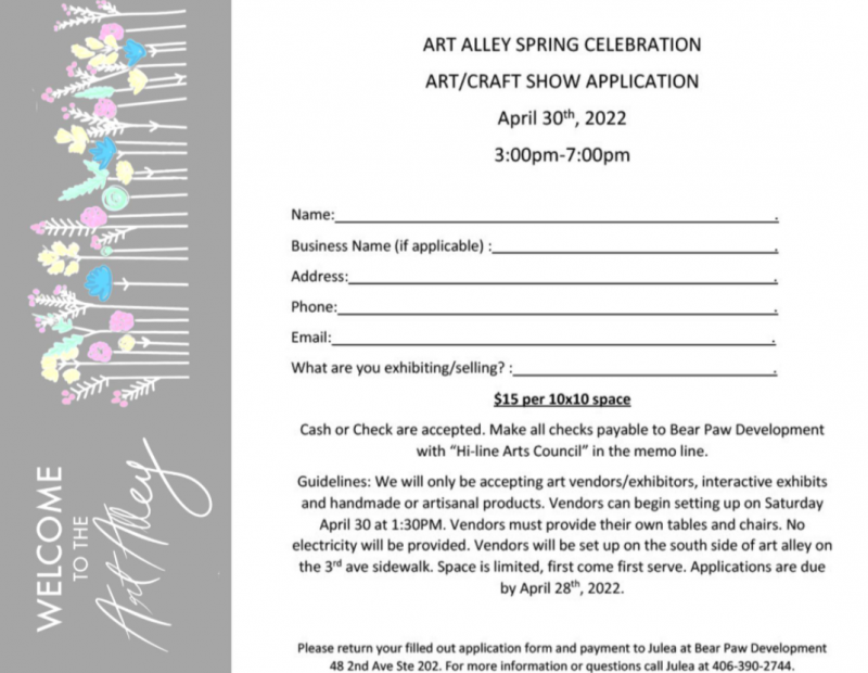 Art Alley Spring Celebration