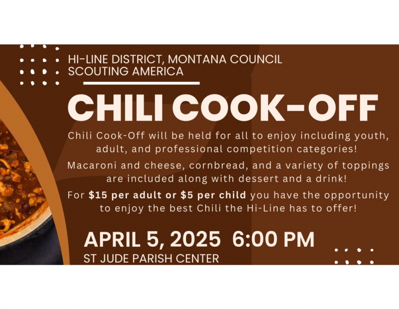 Scouting America Hi-Line District Chili Cook-Off Scouting America Hi-Line District Chili Cook-Off