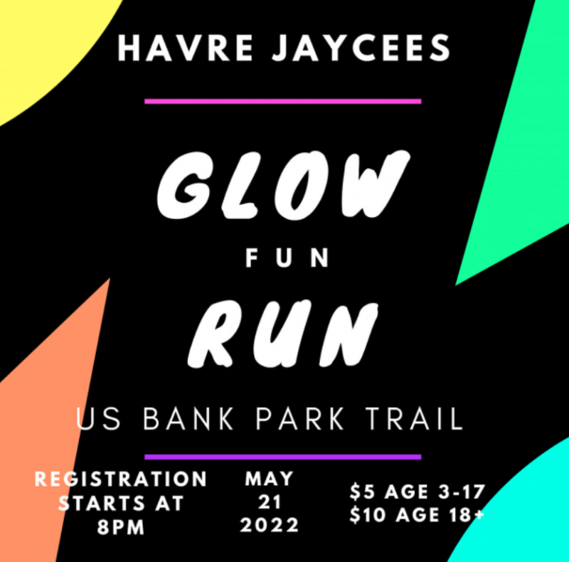 Havre Jaycees Glow Fun Run