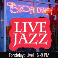 Tondelayo Live! at ON BROADWAY Tondelayo Live! at ON BROADWAY