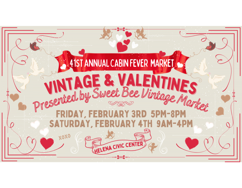 Cabin Fever Market - Vintage & Valentines
