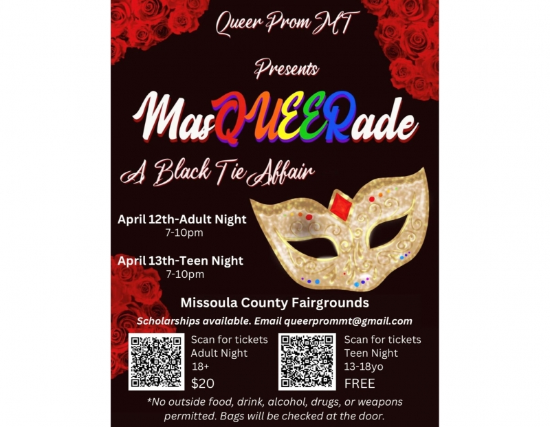 MasQueerAde - A Black Tie Affair - Teen Night MasQueerAde - A Black Tie Affair - Teen Night