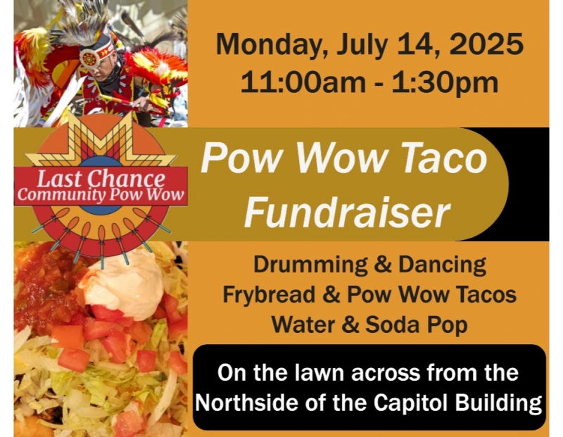 Pow Wow Indian Tacos Mondays in July Pow Wow Indian Tacos Mondays in July