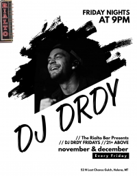 DJ DRDY @ The Rialto DJ DRDY @ The Rialto