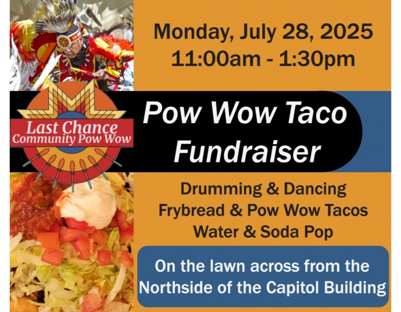 Pow Wow Indian Tacos Mondays in July Pow Wow Indian Tacos Mondays in July