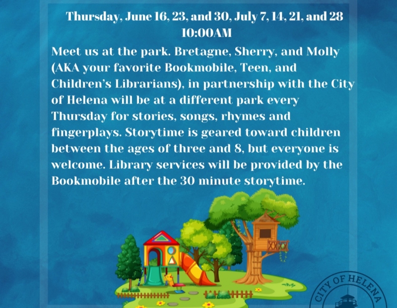 Storytime in the Parks—Selma Held Park 
