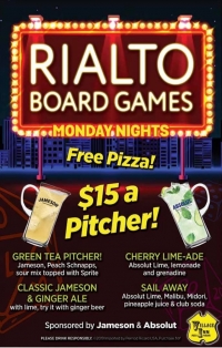 Rialto Game Night Rialto Game Night