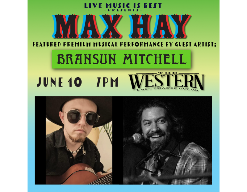 Max Hay with Bransun Mitchell Max Hay with Bransun Mitchell