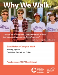 East Helena Out of the Darkness Campus Walk East Helena Out of the Darkness Campus Walk