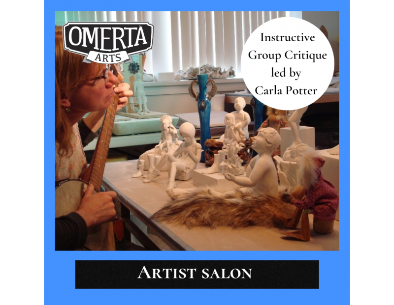 Artists' Critique - for everyone - with Carla Potter