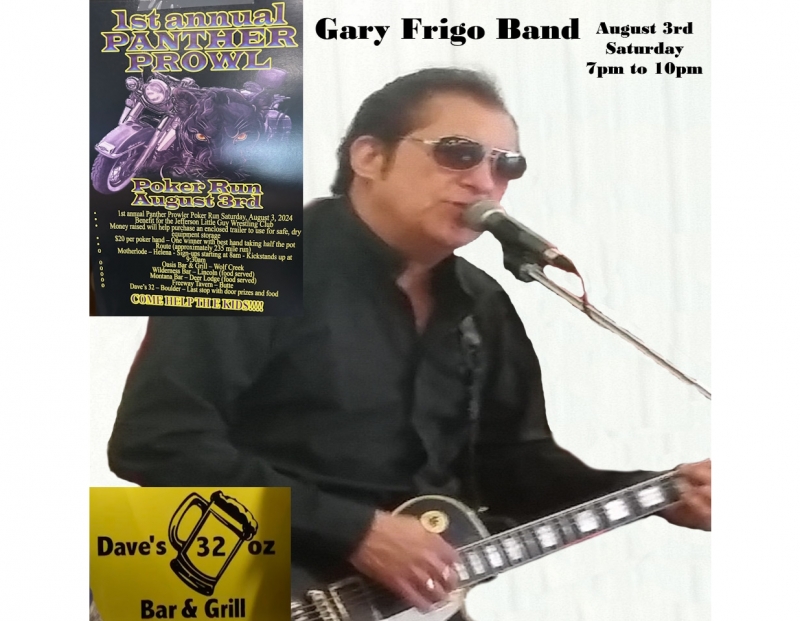 Gary Frigo Band live at Dave's 32oz Bar in Boulder Gary Frigo Band live at Dave's 32oz Bar in Boulder
