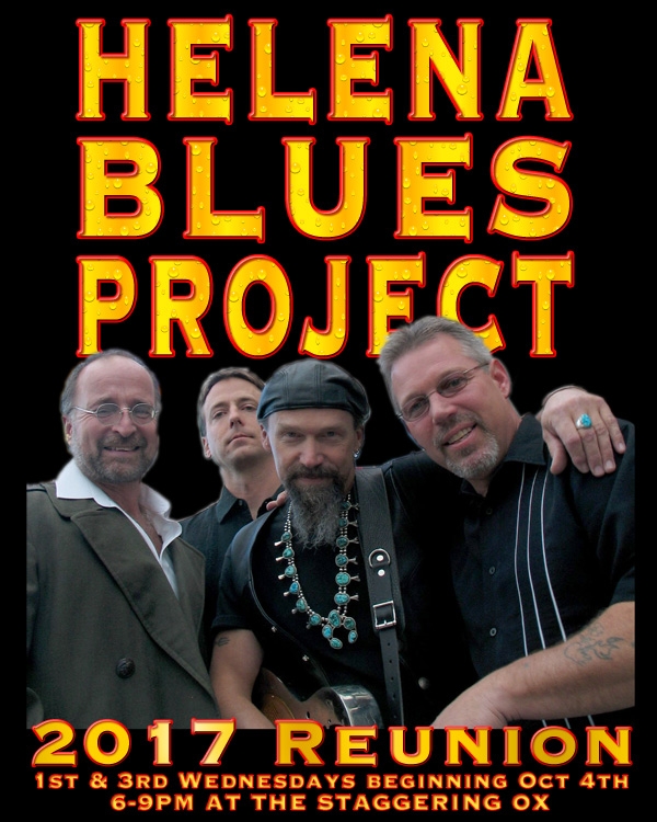 Helena Blues Project 10/04/2017 Helena, Montana, Staggering Ox Music