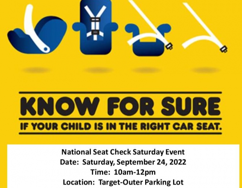 National Seat Check Saturday Carseat Checks 09/24/2022 Helena