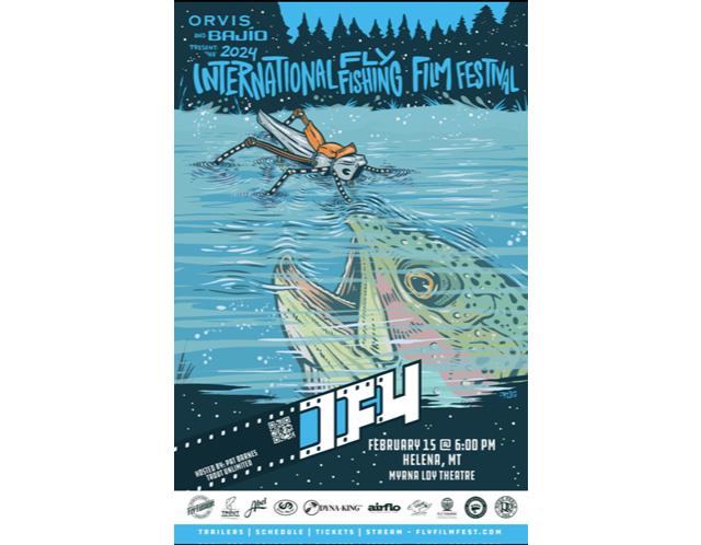 PBTU - International Fly Fishing Film Festival (IF4) 02/15/2024 Helena,  Montana, Mryna Loy Center - Sports/Outdoor Event