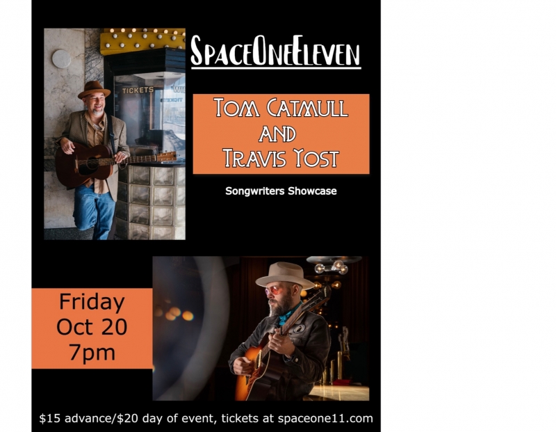 Songwriters Showcase with Catmull & Yost! Songwriters Showcase with Catmull & Yost!