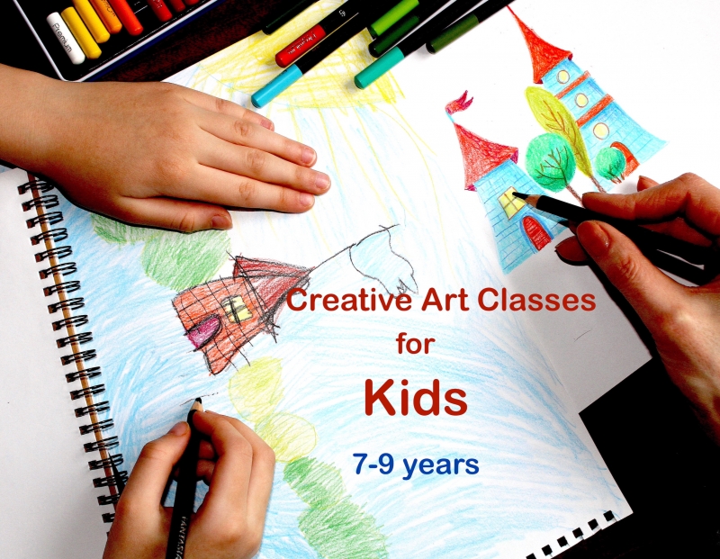 Summer Art Classes for Kids 7-9 years