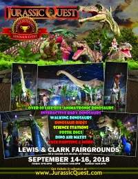 Jurassic Quest - HUGE DINOSAUR EVENT! Jurassic Quest - HUGE DINOSAUR EVENT!