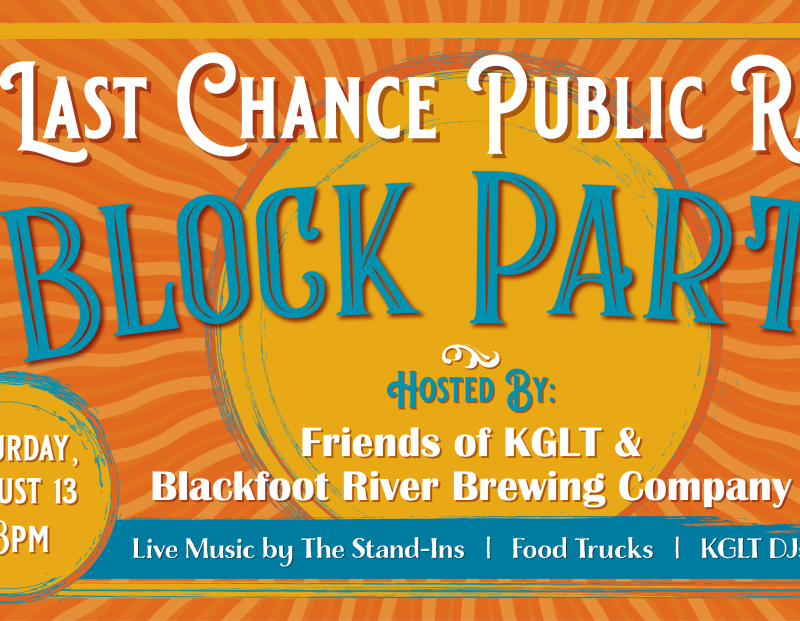 Block Party with Last Chance Public Radio & KGLT