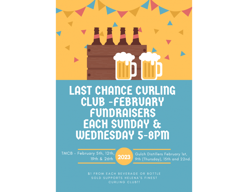Last Chance Curling Clubs February Fundraiser