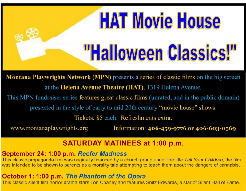 HAT Movie House Halloween Classic: Phantom of the Opera
