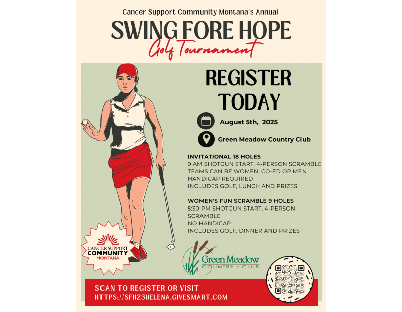 Swing Fore Hope Golf (Cancer Support Community MT) Swing Fore Hope Golf (Cancer Support Community MT)