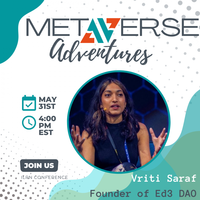 Metaverse Adventures Featured Speaker Vriti Saraf