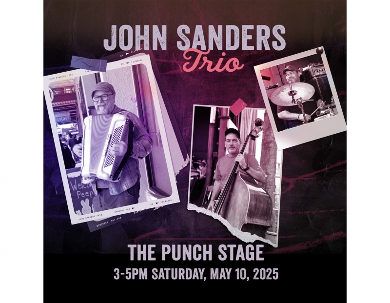 Live Music at Punch! 'John Sanders Trio' Live Music at Punch! 'John Sanders Trio'